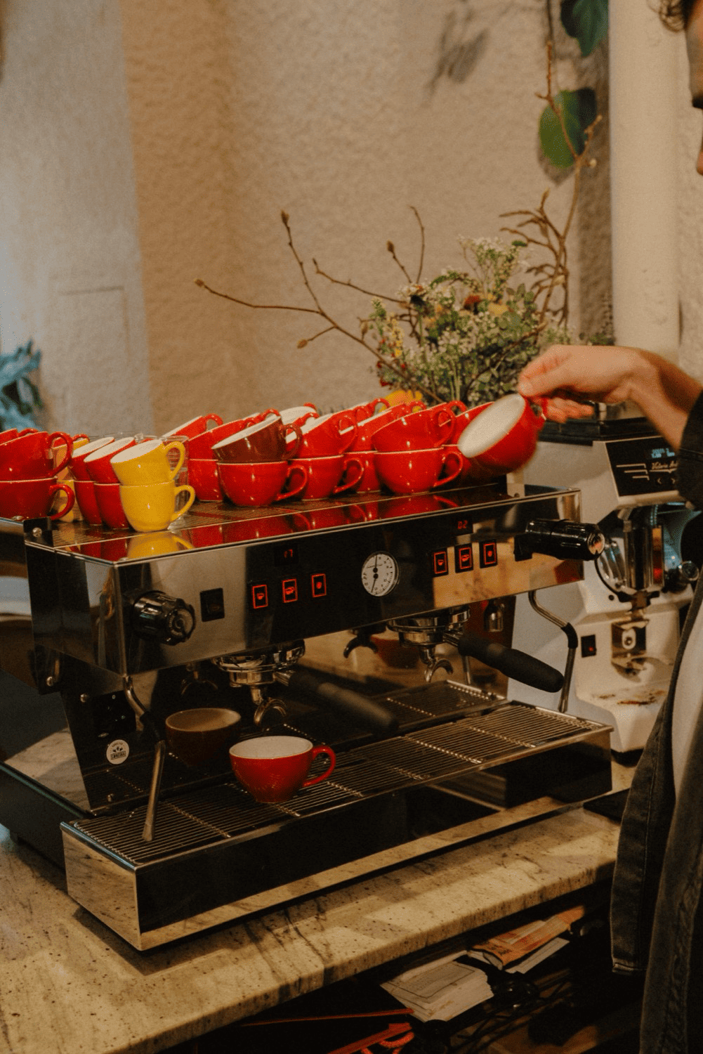 Preparación de café